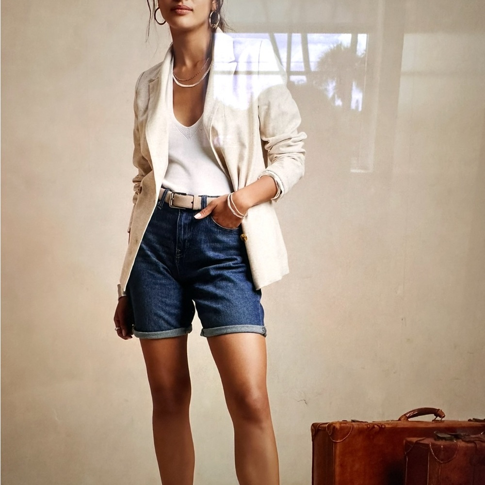 Banana Republic Indigo Jean Shorts